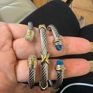 Cable bracelets 🤩